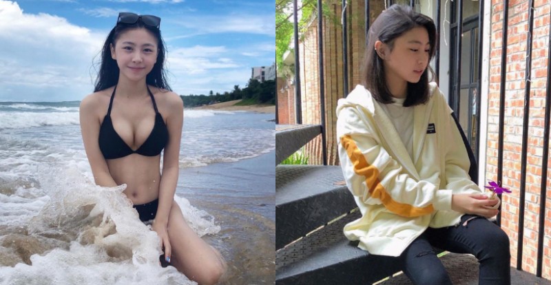 現在孩子發育真好！18歲清新正妹「Chiehhsin Lin」比基尼模樣讓人驚艷